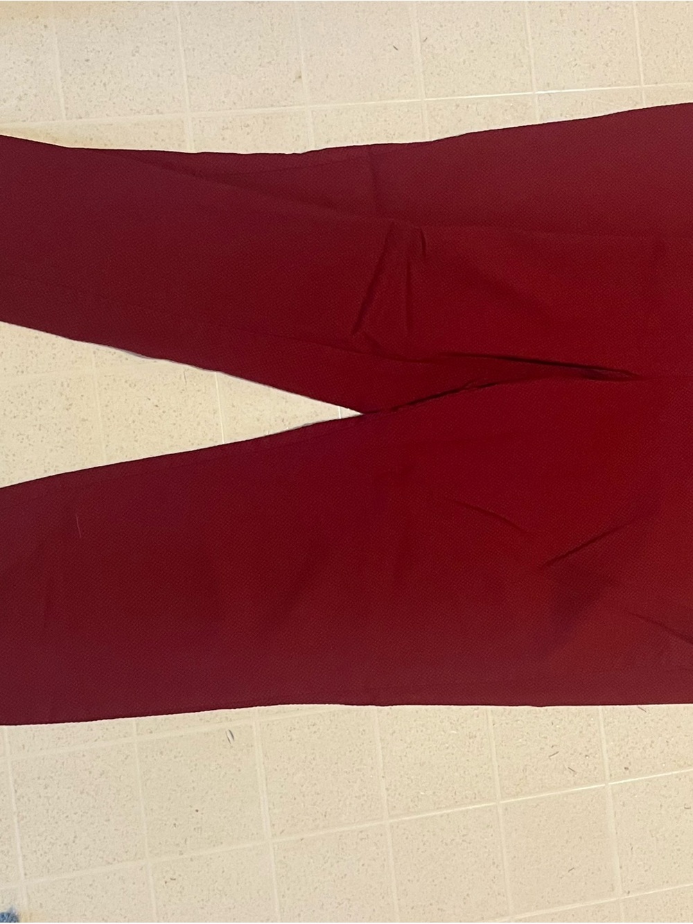 Maurices Burgundy Capri Pants